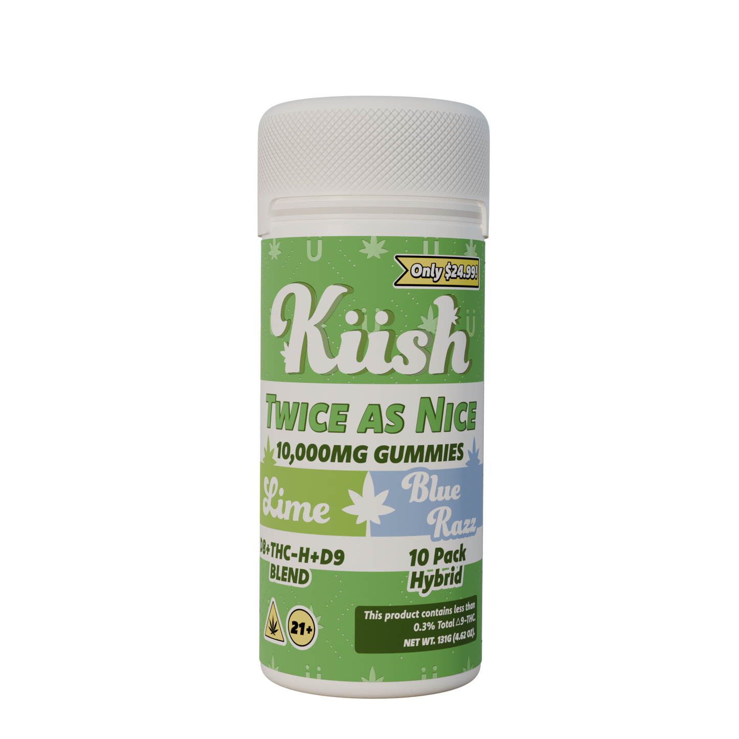 Chapo Kush Twice As Nice Gummies 10,000mg 10ct (6/pack) [DROPSHIP]