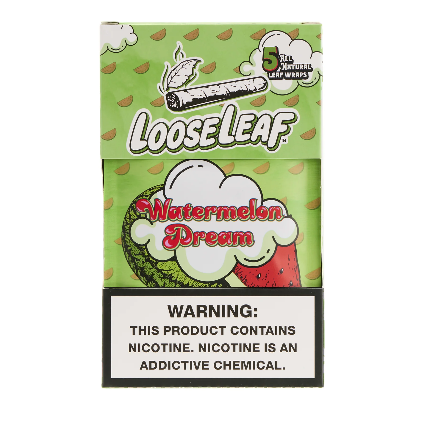 LooseLeaf All Natural Blunt Wraps 5ct (8/pack)