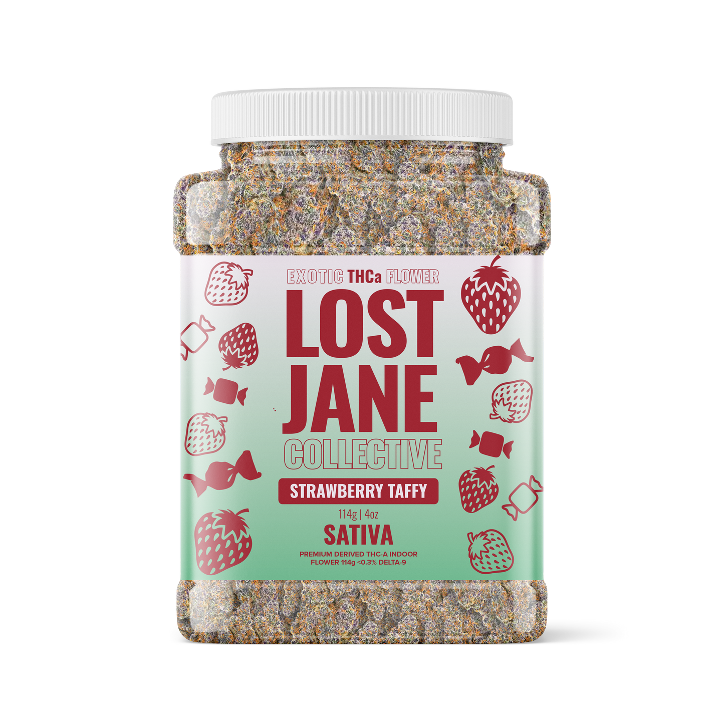 Lost Jane Collective Exotic THC-A Flower Jar 114g [DROPSHIP]