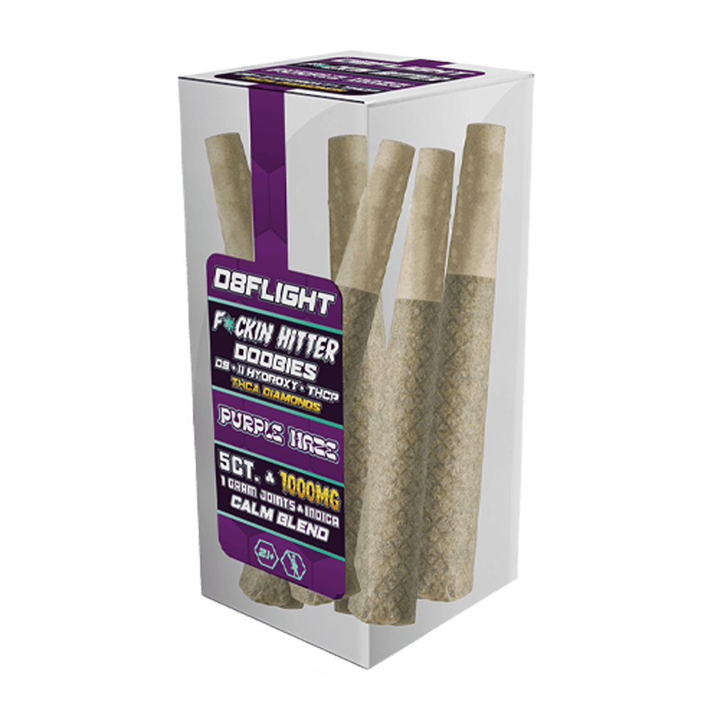 D8 Flight F*ckin Hitter Pre Roll Jar 200mg 5ct (SINGLE) [DROPSHIP]