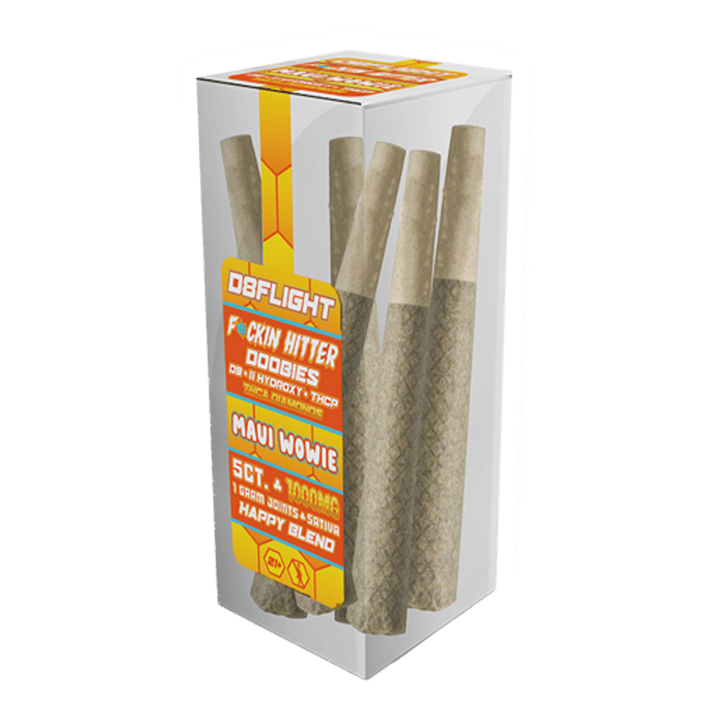 D8 Flight F*ckin Hitter Pre Roll Jar 200mg 5ct (SINGLE) [DROPSHIP]