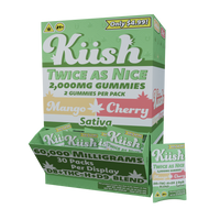 Chapo Kush Twice As Nice Gummies 2000mg 2ct (30/pack) [DROPSHIP]