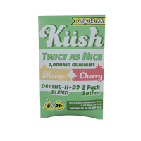 Chapo Kush Twice As Nice Gummies 2000mg 2ct (30/pack) [DROPSHIP]