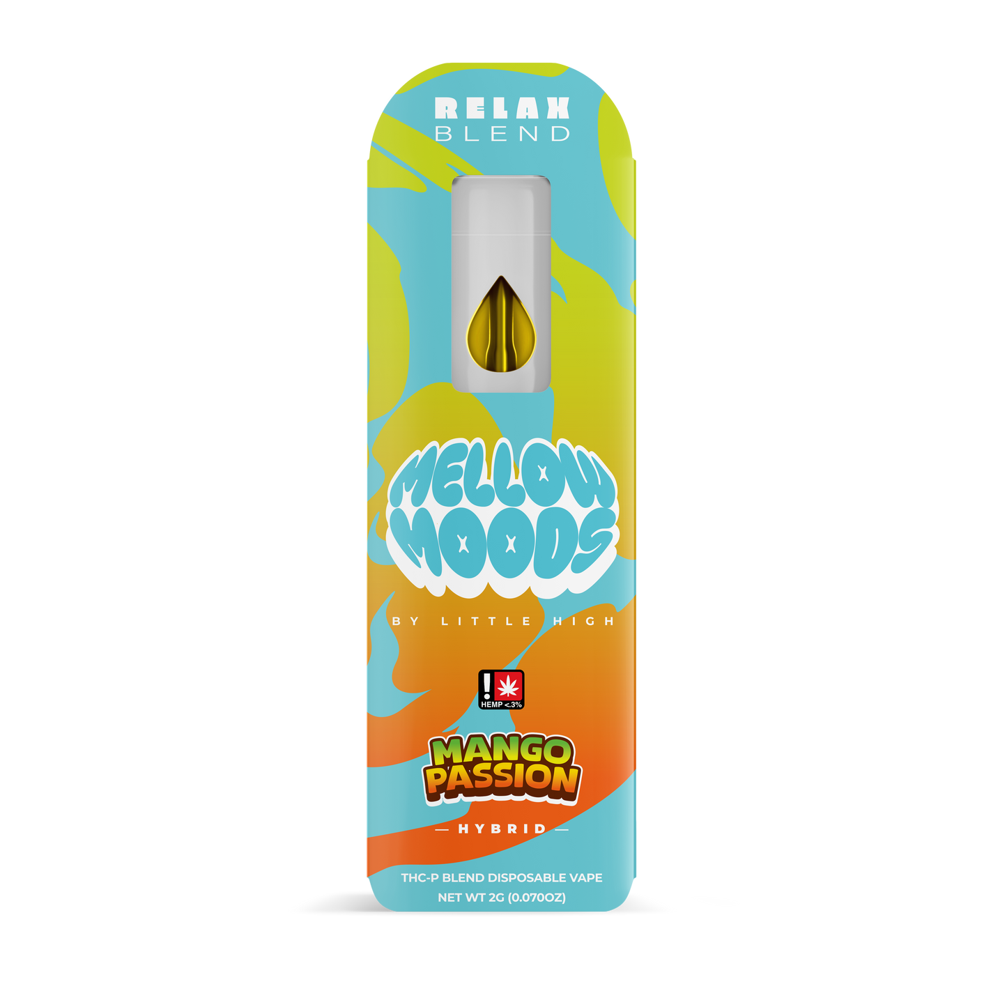 Mellow Moods THCP Blend Disposable 2g (5/Pack) [DROPSHIP]