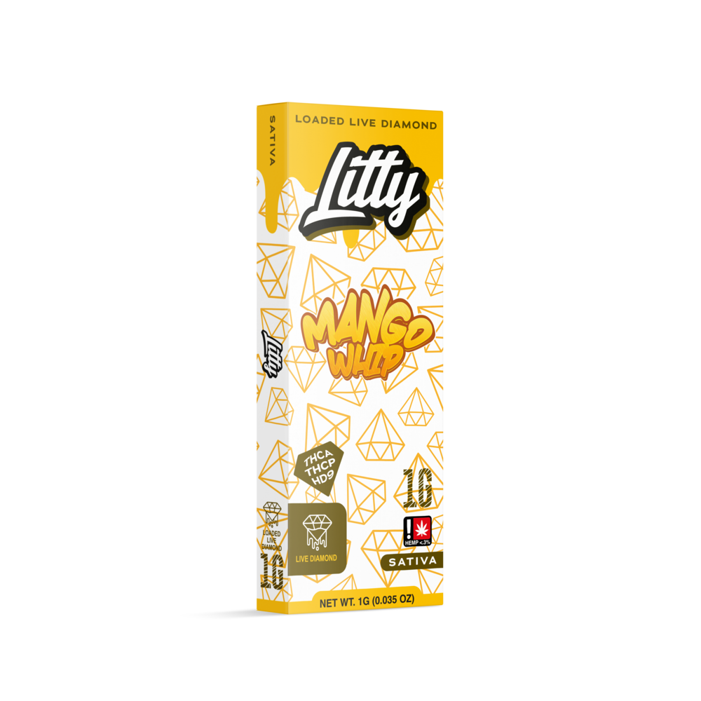 Litty THC-A Live Diamond Disposable 1g (5/Pack) [DROPSHIP]