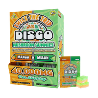 Disco By Chapo Extrax Twice The Trip Magic Mushroom Gummies 2000mg 2ct (20/Pack) [DROPSHIP]