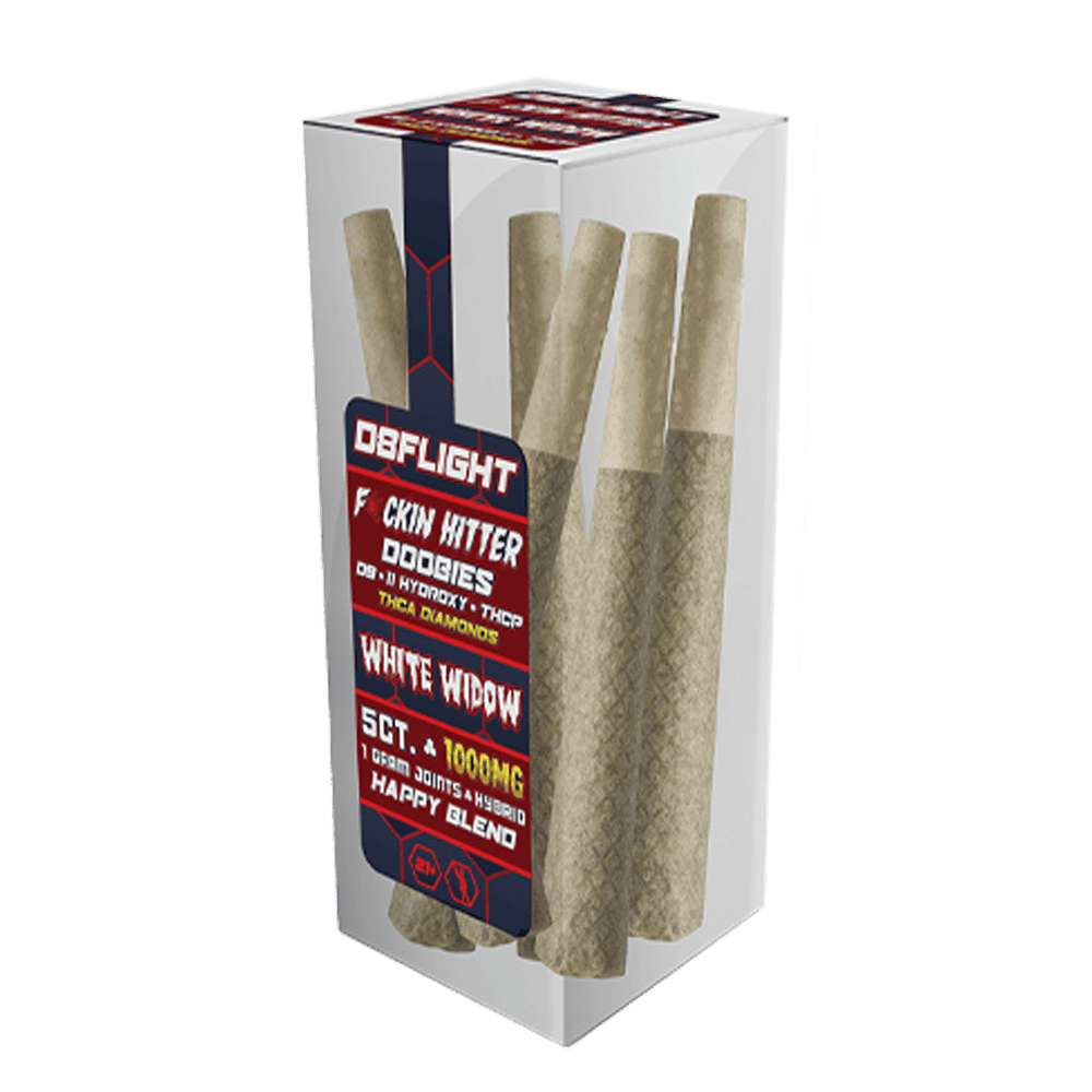 D8 Flight F*ckin Hitter Pre Roll Jar 200mg 5ct (SINGLE) [DROPSHIP]