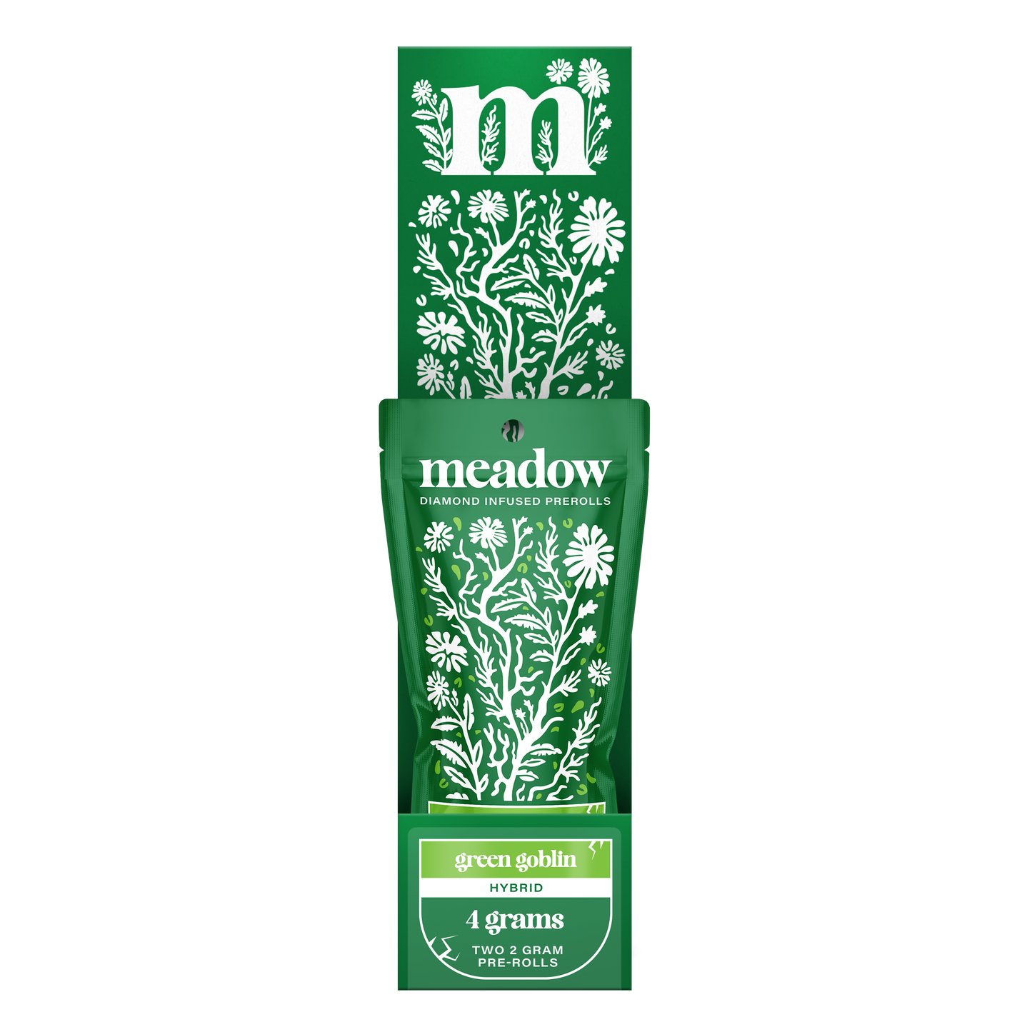 Meadow Preroll THCA 4g 2ct (12/pack) [DROPSHIP]