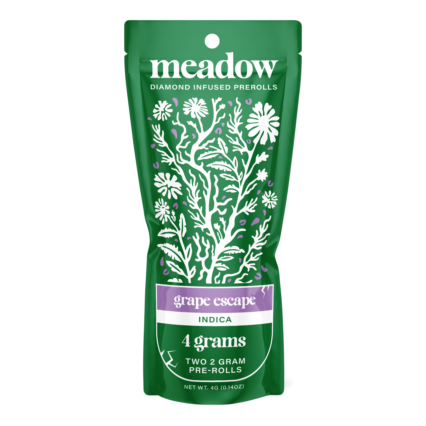 Meadow Preroll THCA 4g 2ct (12/pack) [DROPSHIP]