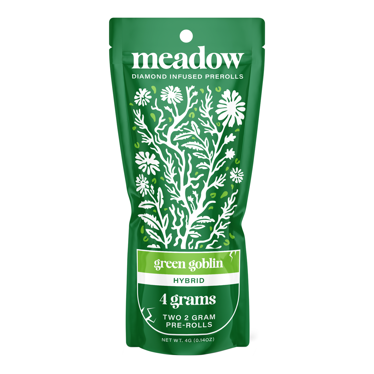 Meadow Preroll THCA 4g 2ct (12/pack) [DROPSHIP]