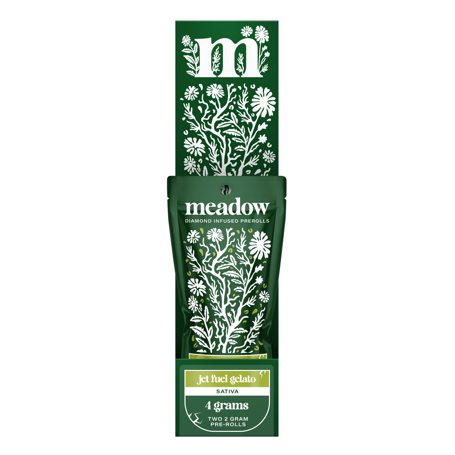 Meadow Preroll THCH 4g 2ct (12/pack) [DROPSHIP]