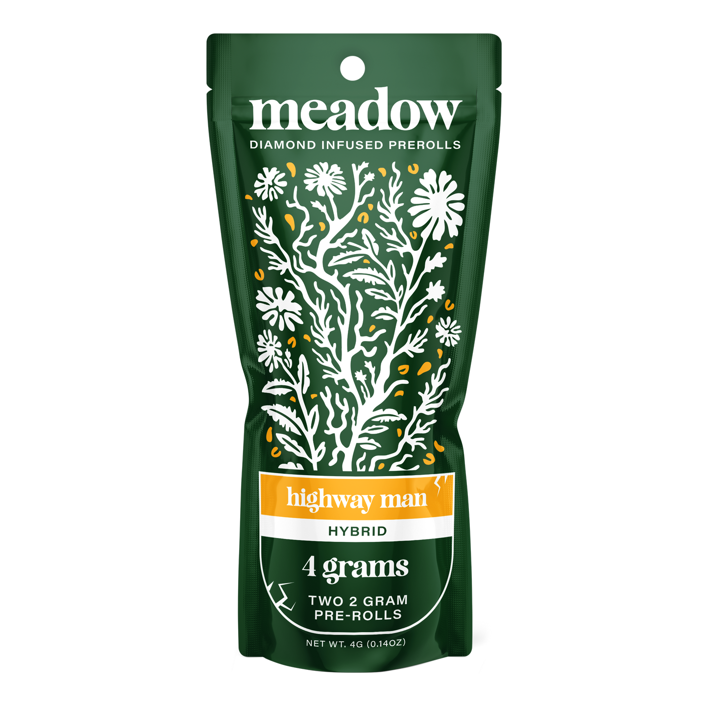 Meadow Preroll THCH 4g 2ct (12/pack) [DROPSHIP]