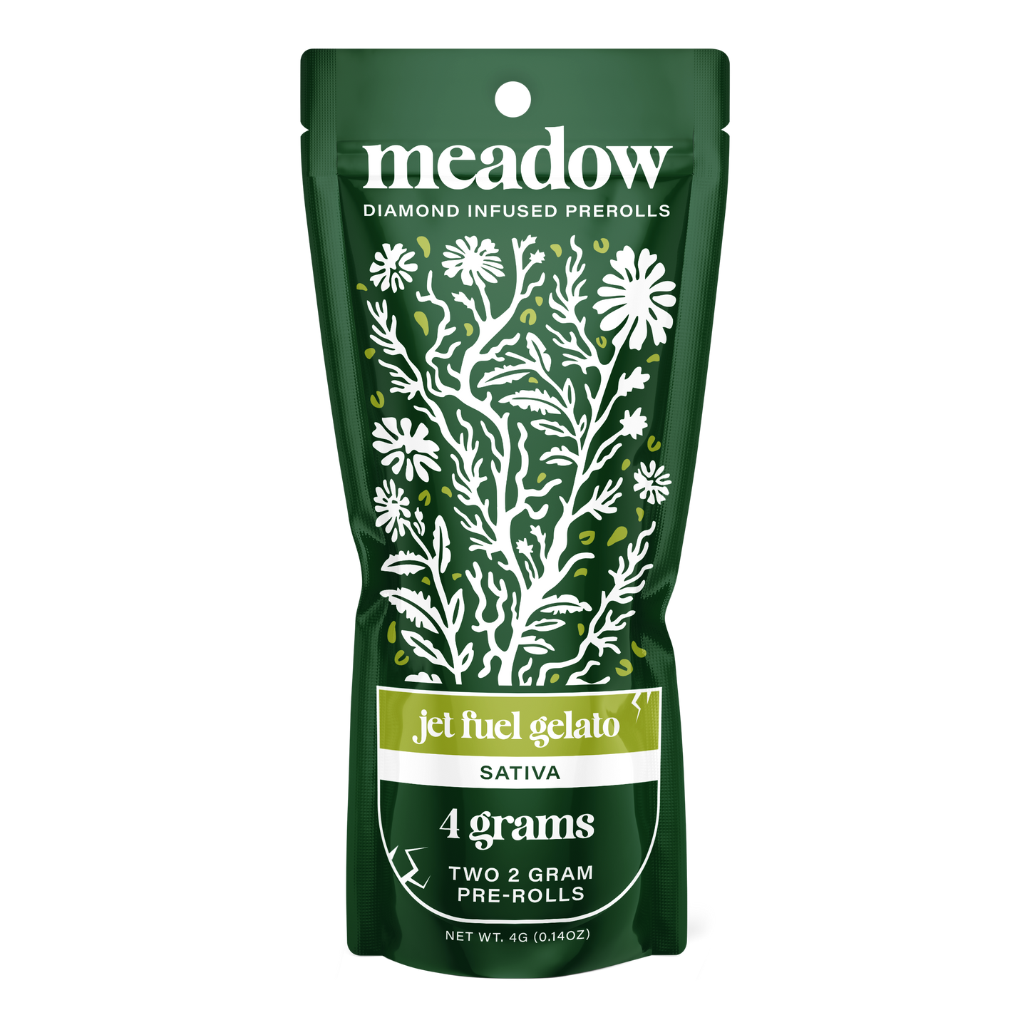 Meadow Preroll THCH 4g 2ct (12/pack) [DROPSHIP]