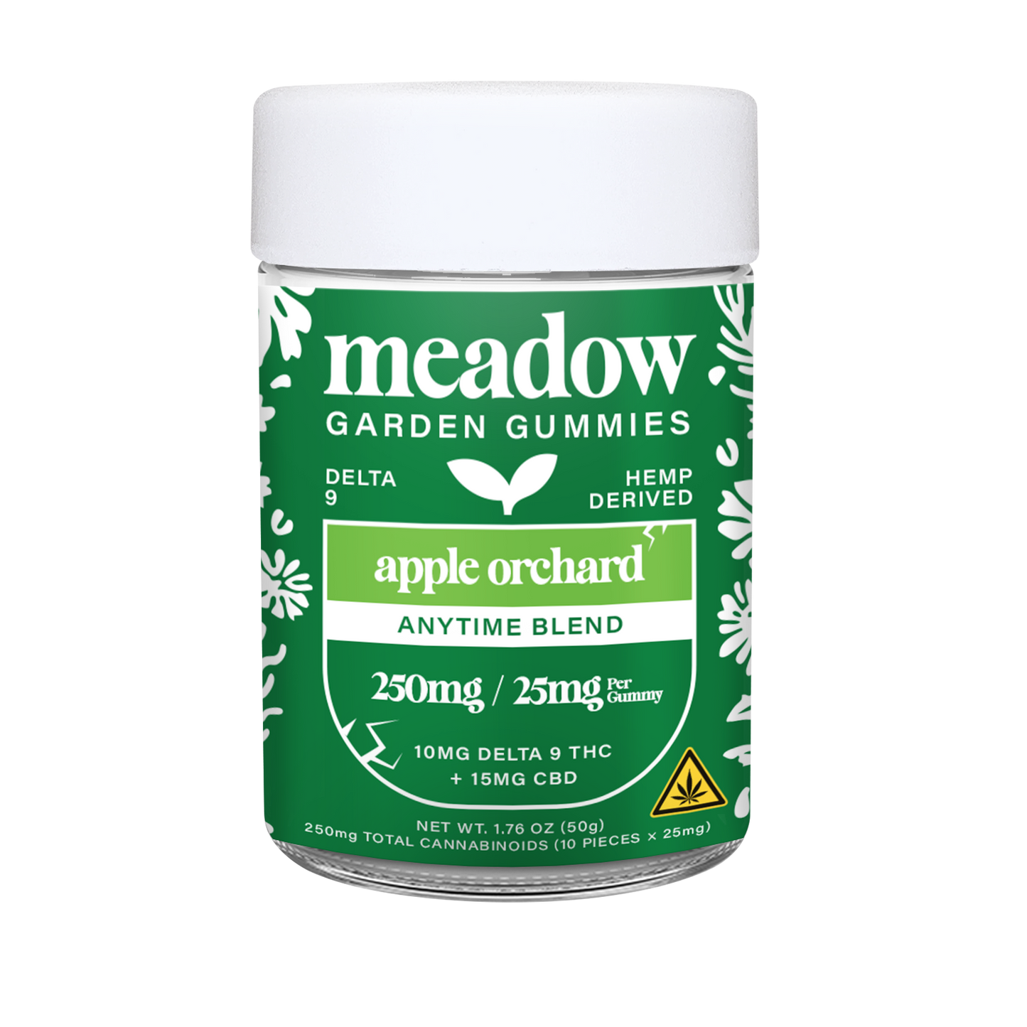 Meadow Gummies Anytime 250mg (6/pack) [DROPSHIP]