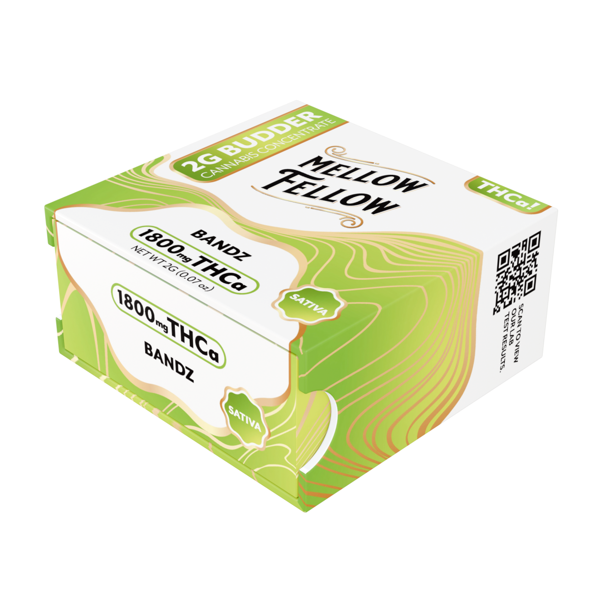 Mellow Fellow THC-A Budder 2g (6/pack) [DROPSHIP]
