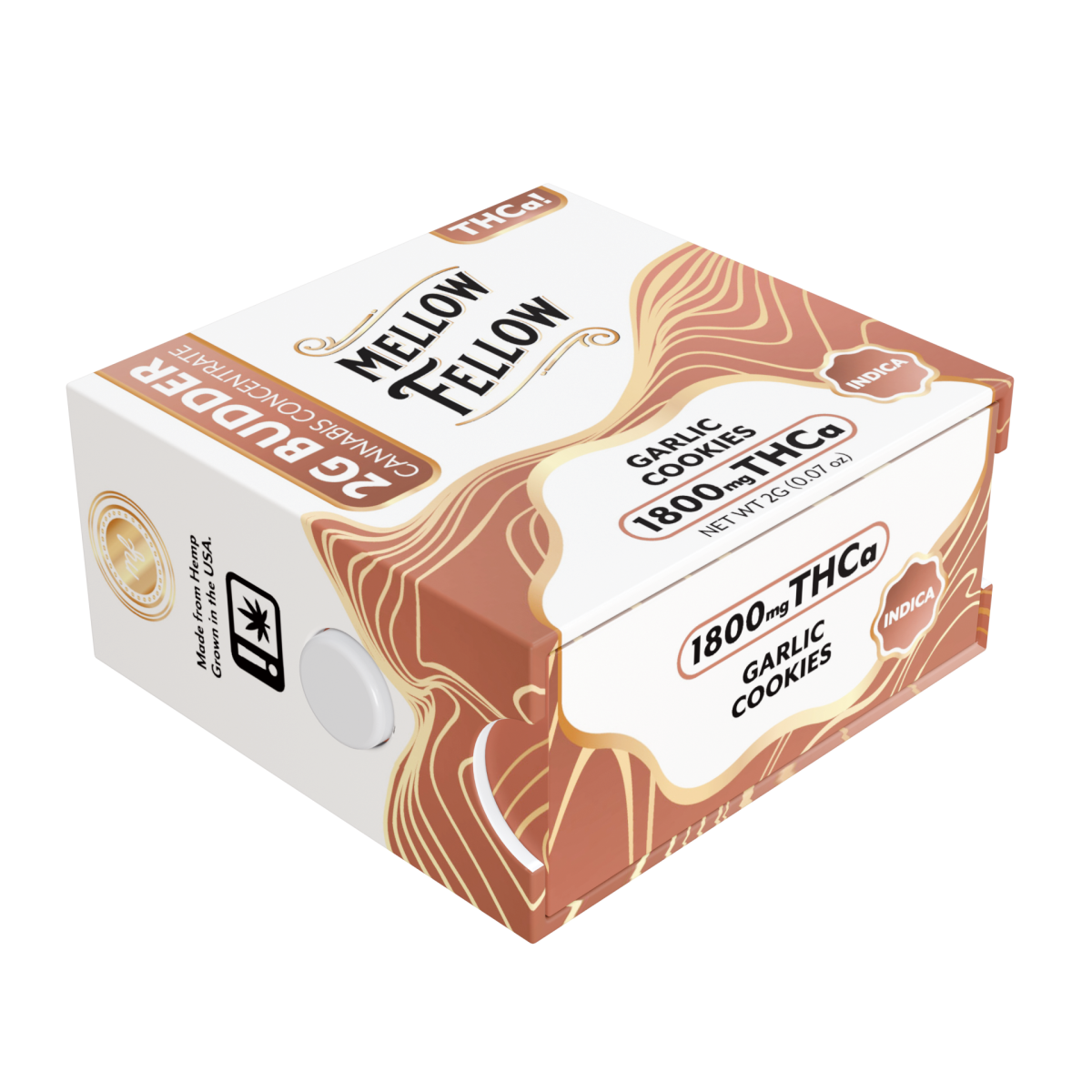 Mellow Fellow THC-A Budder 2g (6/pack) [DROPSHIP]