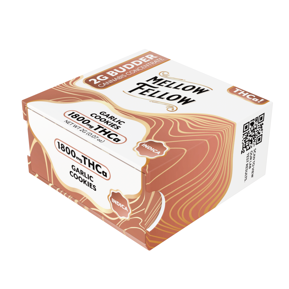 Mellow Fellow THC-A Budder 2g (6/pack) [DROPSHIP]