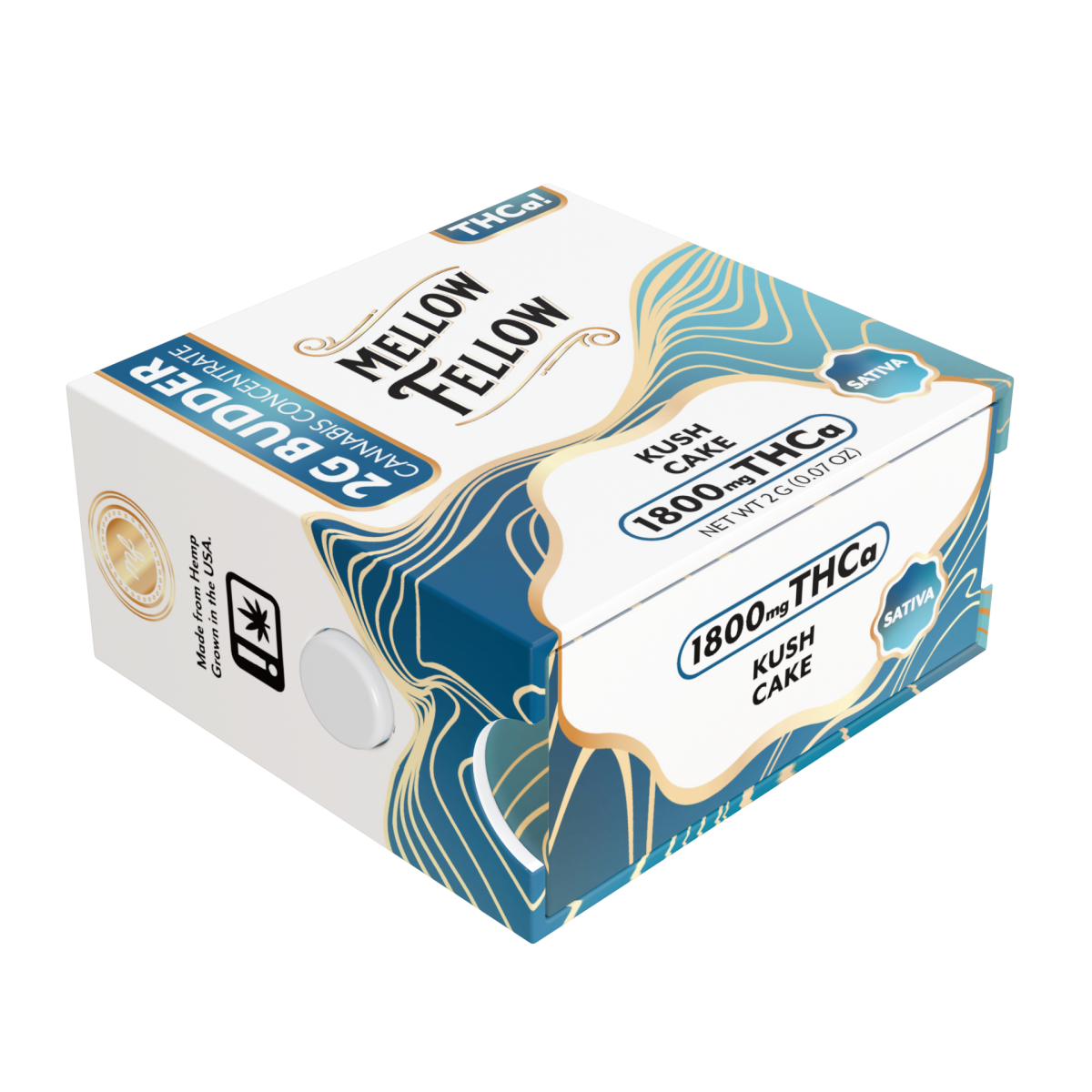 Mellow Fellow THC-A Budder 2g (6/pack) [DROPSHIP]