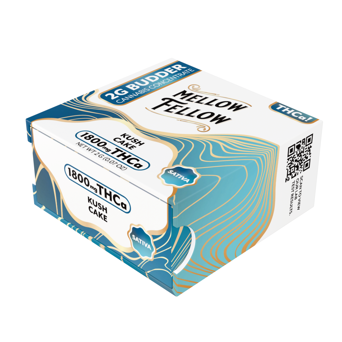 Mellow Fellow THC-A Budder 2g (6/pack) [DROPSHIP]