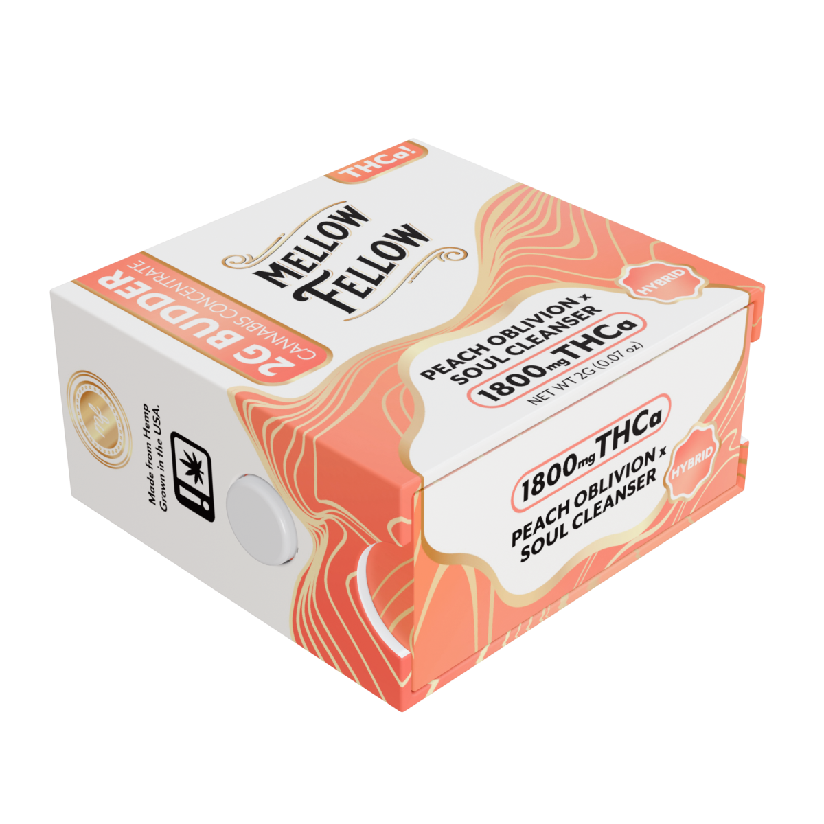 Mellow Fellow THC-A Budder 2g (6/pack) [DROPSHIP]