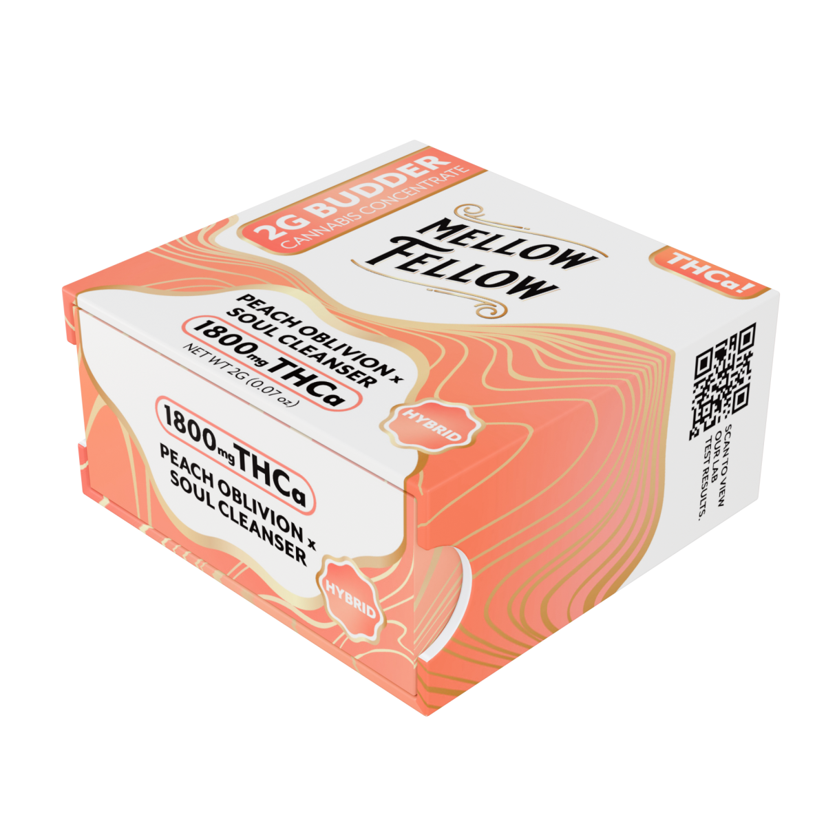 Mellow Fellow THC-A Budder 2g (6/pack) [DROPSHIP]