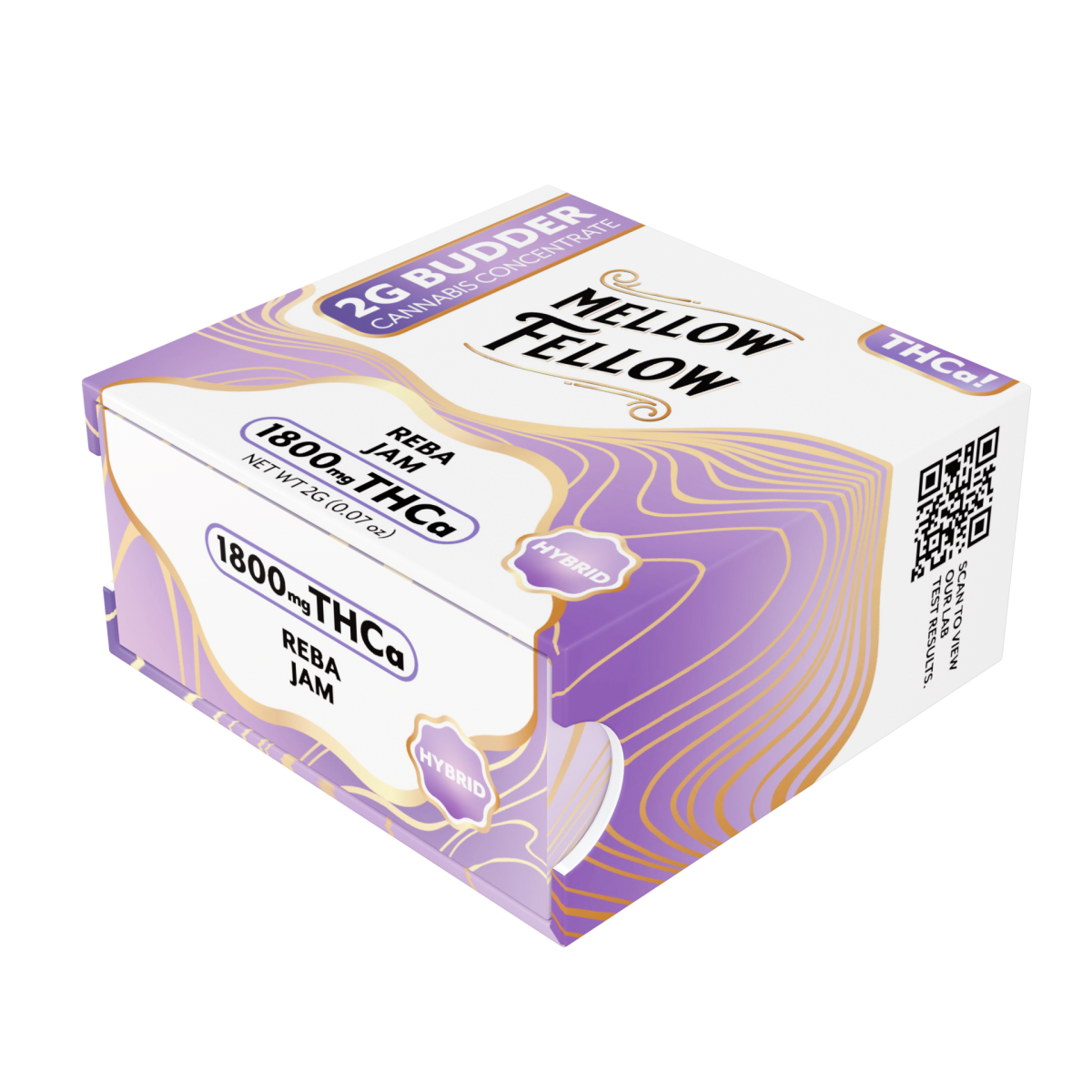 Mellow Fellow THC-A Budder 2g (6/pack) [DROPSHIP]