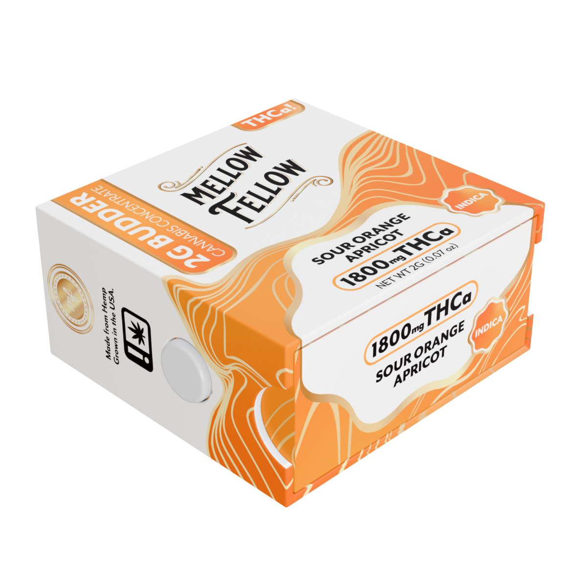 Mellow Fellow THC-A Budder 2g (6/pack) [DROPSHIP]