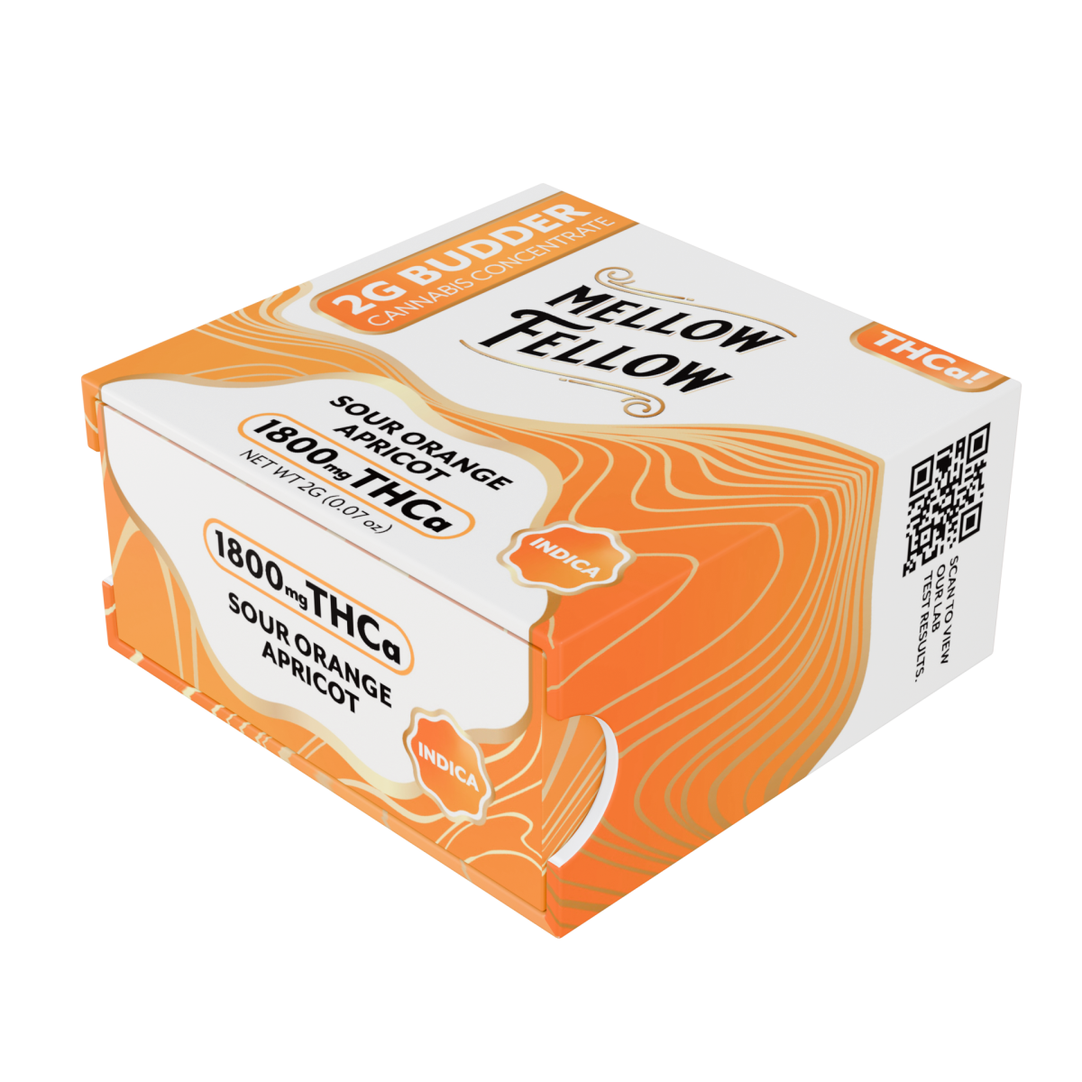 Mellow Fellow THC-A Budder 2g (6/pack) [DROPSHIP]