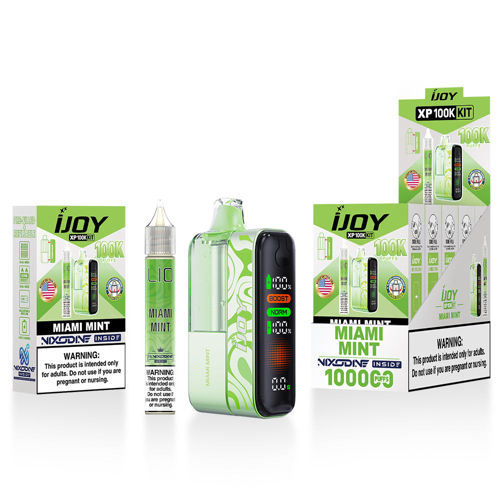 iJoy XP100K Nixodine Disposable Kit 18mL + 15mL Bottle (5/pack) [TX Compliant]