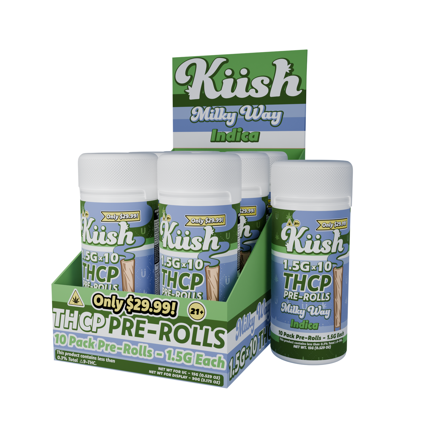 Chapo Kush THC-P Prerolls 1.5g 10ct (6/pack) [DROPSHIP]