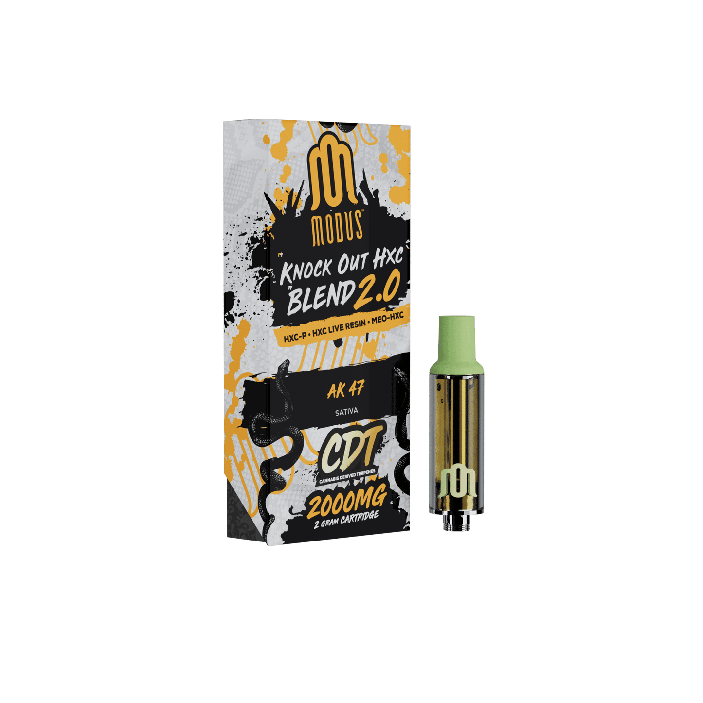 Modus HXC 2.0 KO Blend HXC-P Live Resin Cartridge 2g (SINGLE) [DROPSHIP]