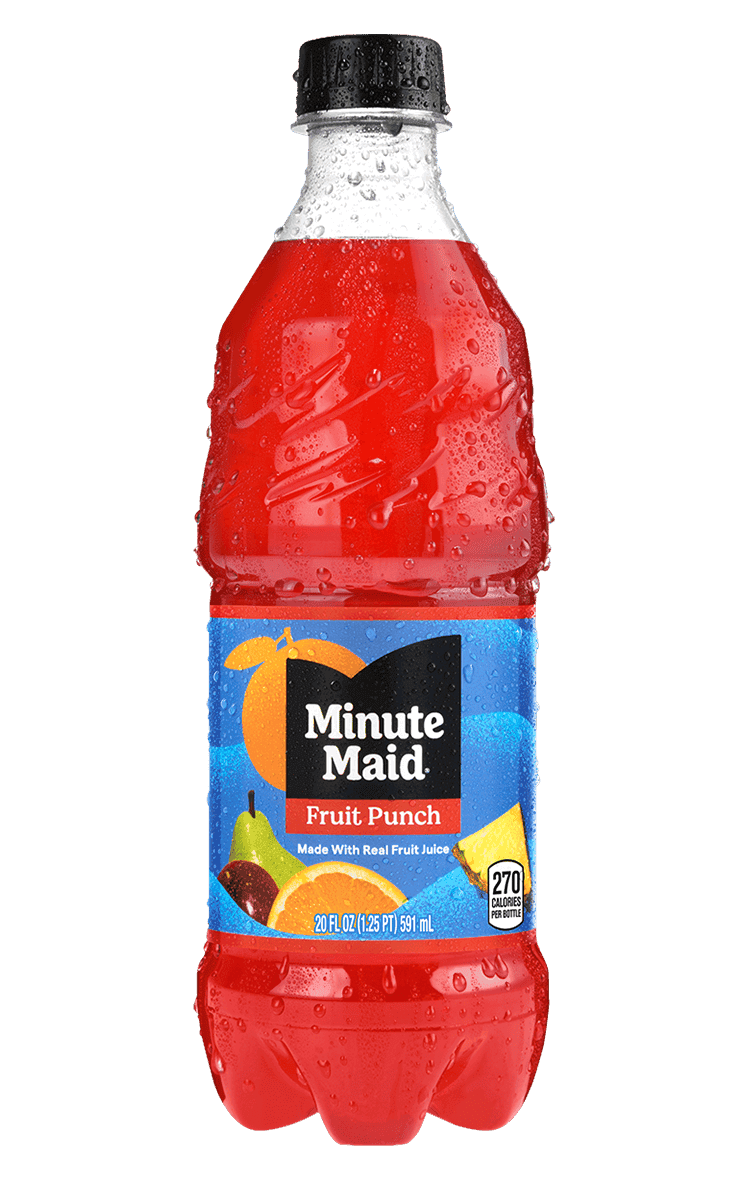 Minute Maid Peach Punch 20oz 591ml Bottle, 24 pack