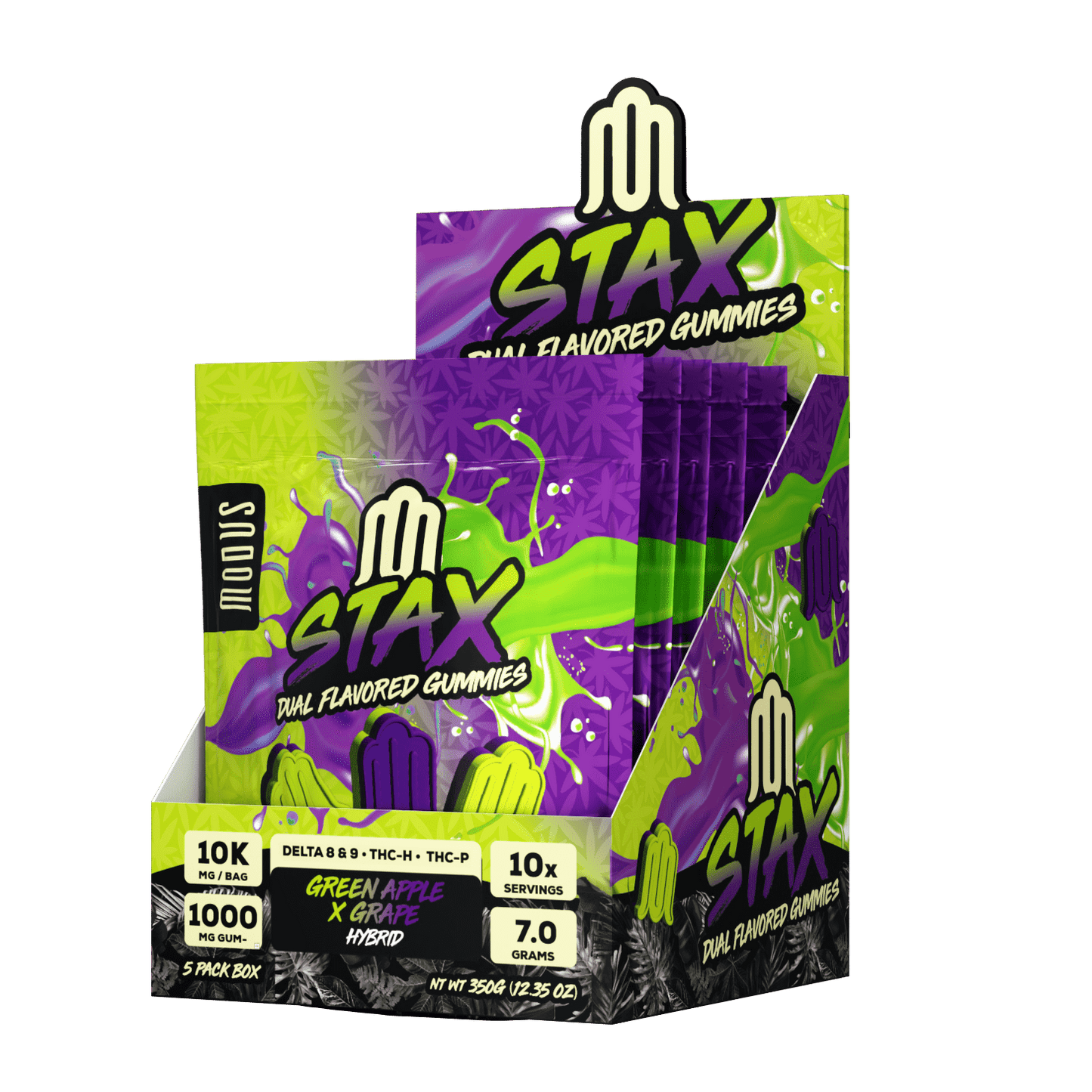 Modus STAX Gummies 10,000mg 10ct (SINGLE) [DROPSHIP]