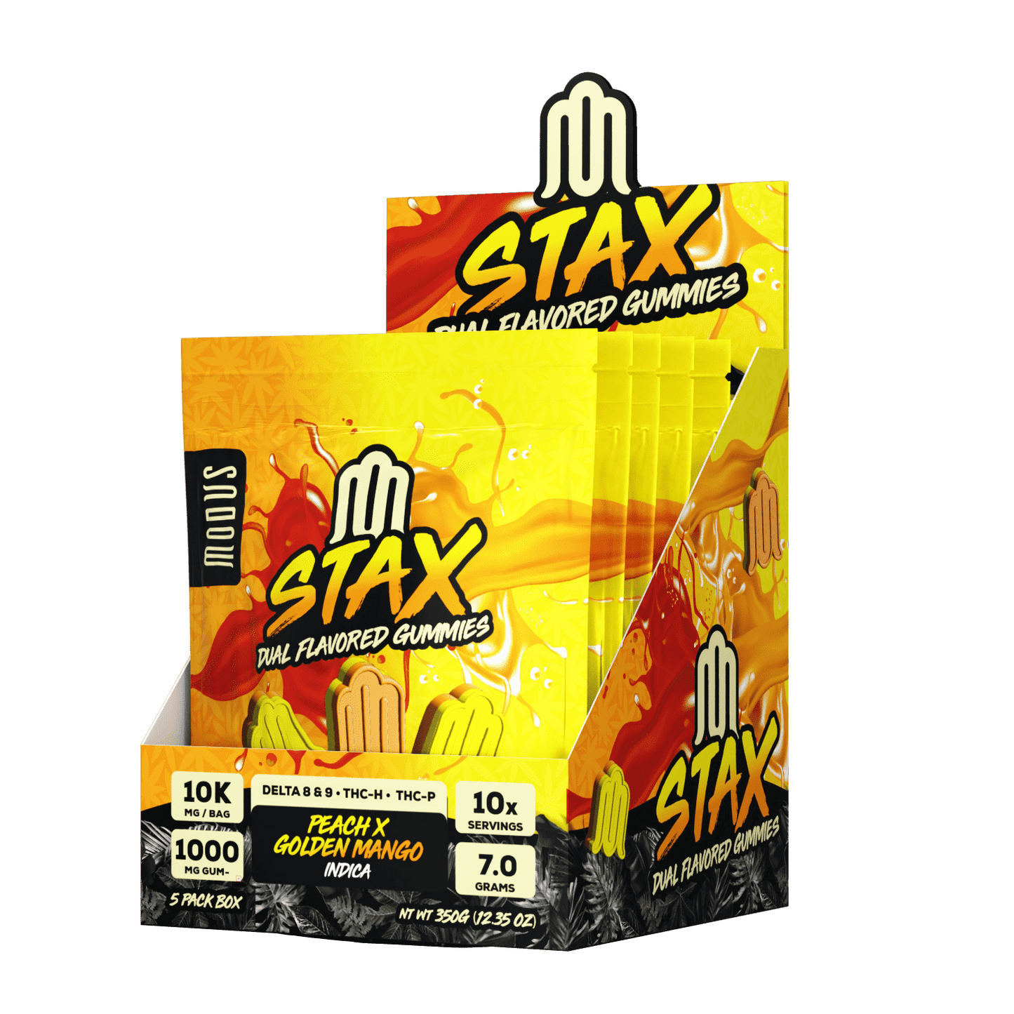 Modus STAX Gummies 10,000mg 10ct (SINGLE) [DROPSHIP]