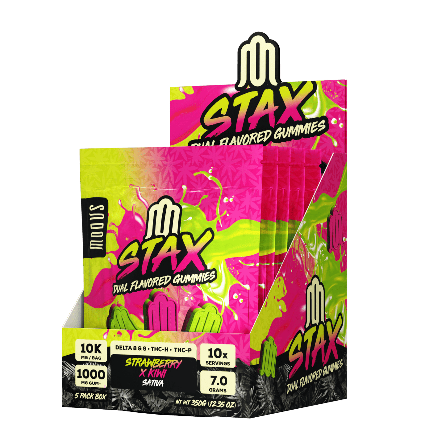 Modus STAX Gummies 10,000mg 10ct (SINGLE) [DROPSHIP]