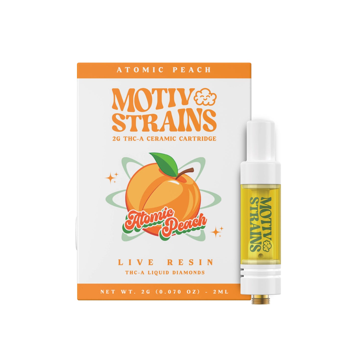 Motiv Strains THC-A Cartridge 2g (5/Pack) [DROPSHIP]