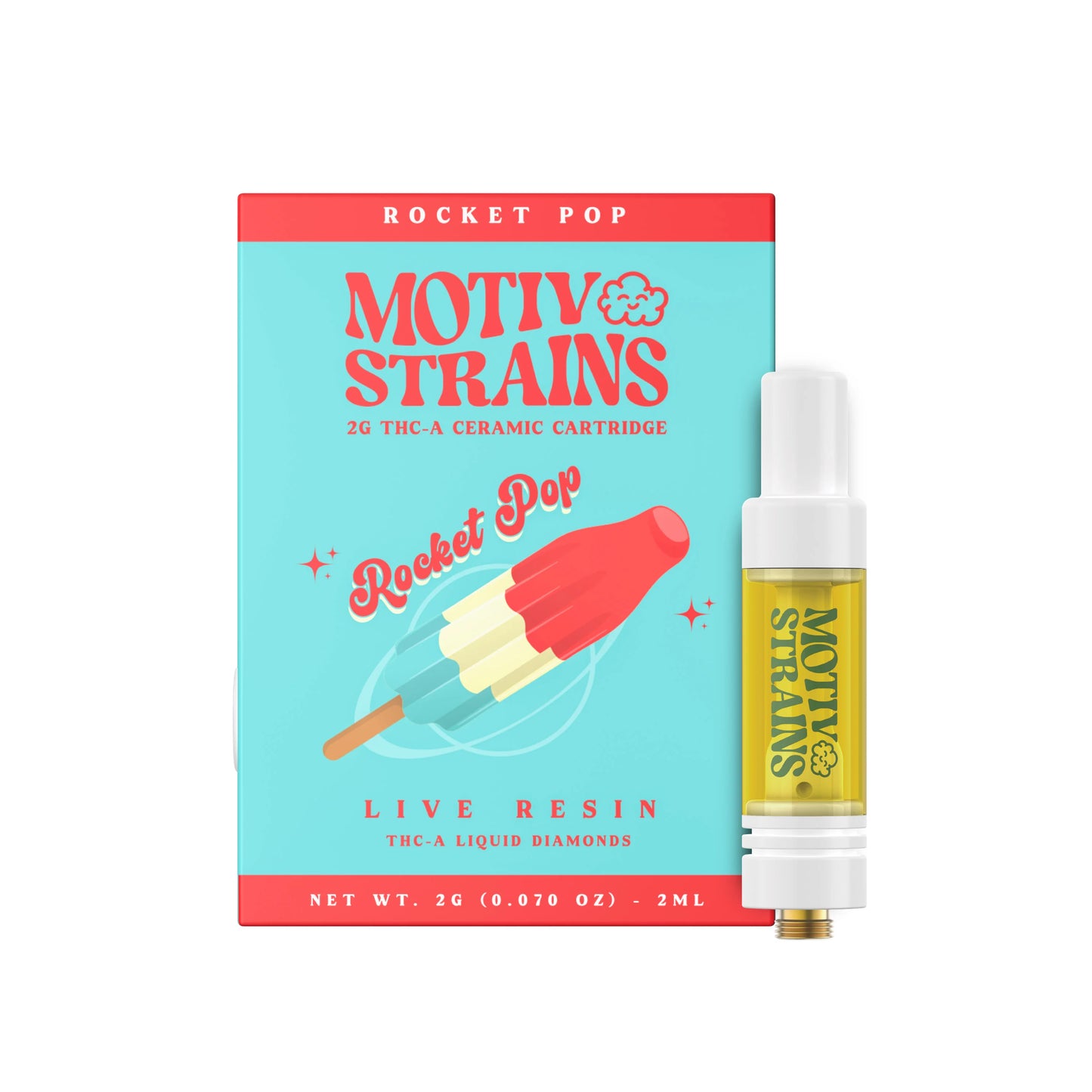 Motiv Strains THC-A Cartridge 2g (5/Pack) [DROPSHIP]