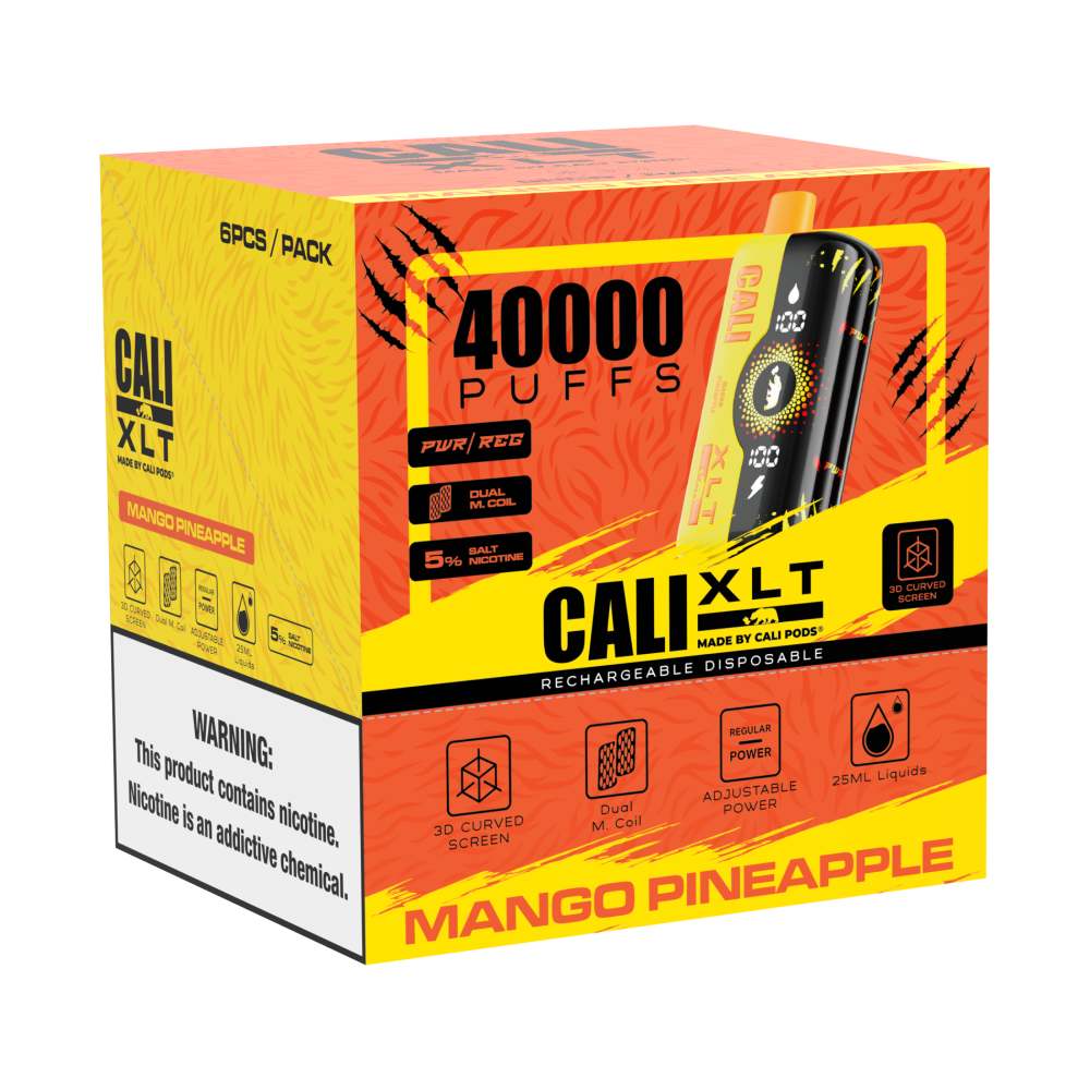 Cali XLT 40K Disposable 25mL (6/pack) [DROPSHIP]