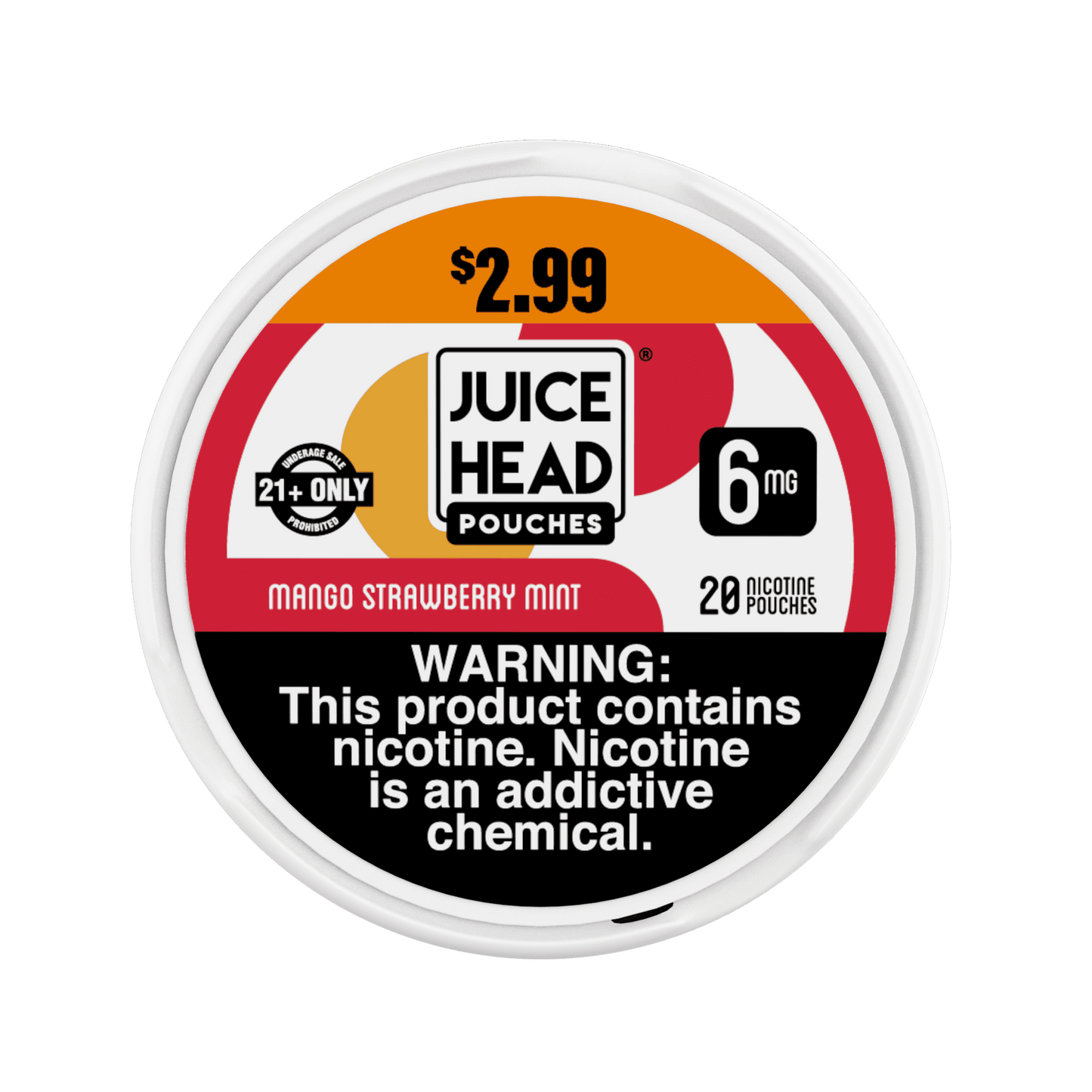 Juice Head Nicotine Pouches Pre Filled Display 50ct