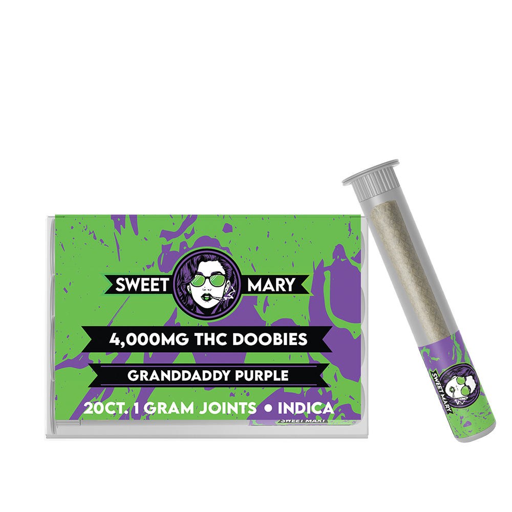 Sweet Mary THC Doobies 4000mg (20/pack) [DROPSHIP]
