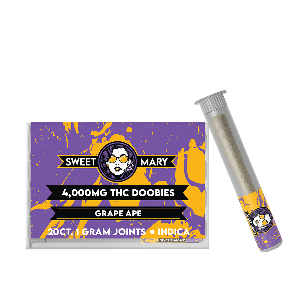 Sweet Mary THC Doobies 4000mg (20/pack) [DROPSHIP]