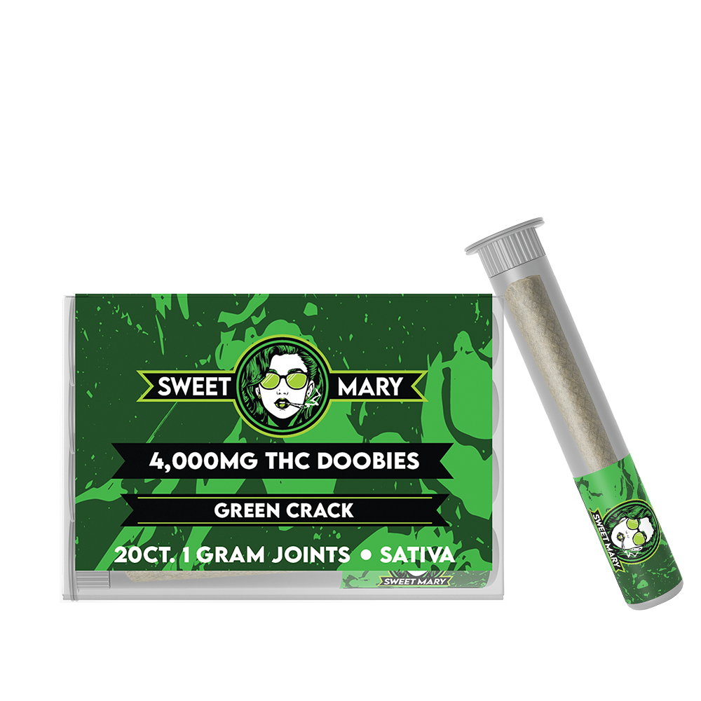 Sweet Mary THC Doobies 4000mg (20/pack) [DROPSHIP]