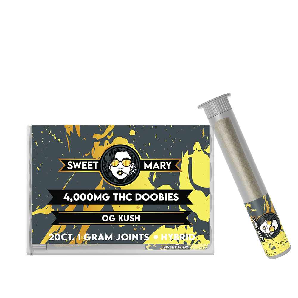 Sweet Mary THC Doobies 4000mg (20/pack) [DROPSHIP]
