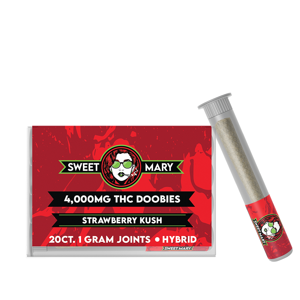 Sweet Mary THC Doobies 4000mg (20/pack) [DROPSHIP]
