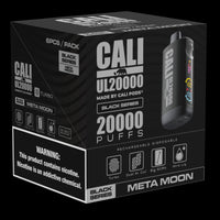 Cali UL20000 Black Series Disposable 20mL (6/pack) [DROPSHIP]