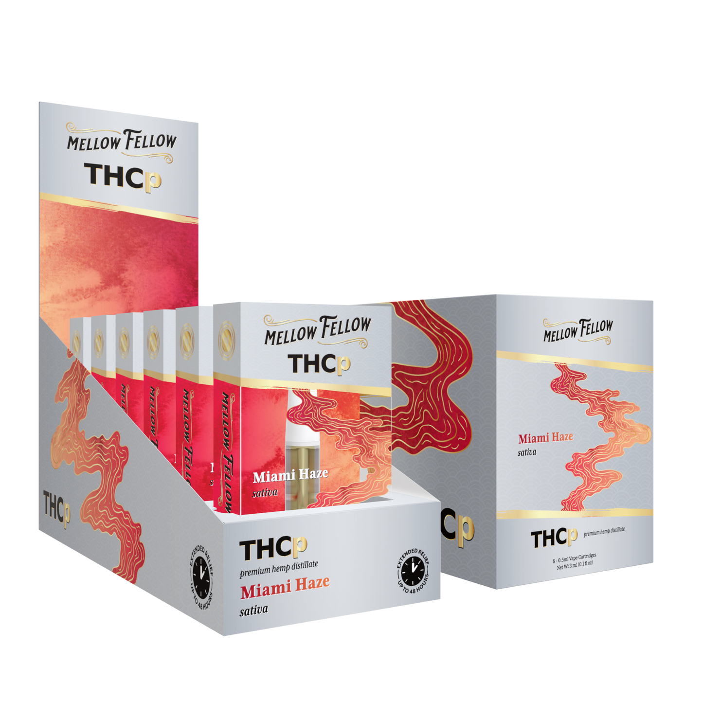 Mellow Fellow THC-P Cartridge 0.5g (6/pack) [DROPSHIP]