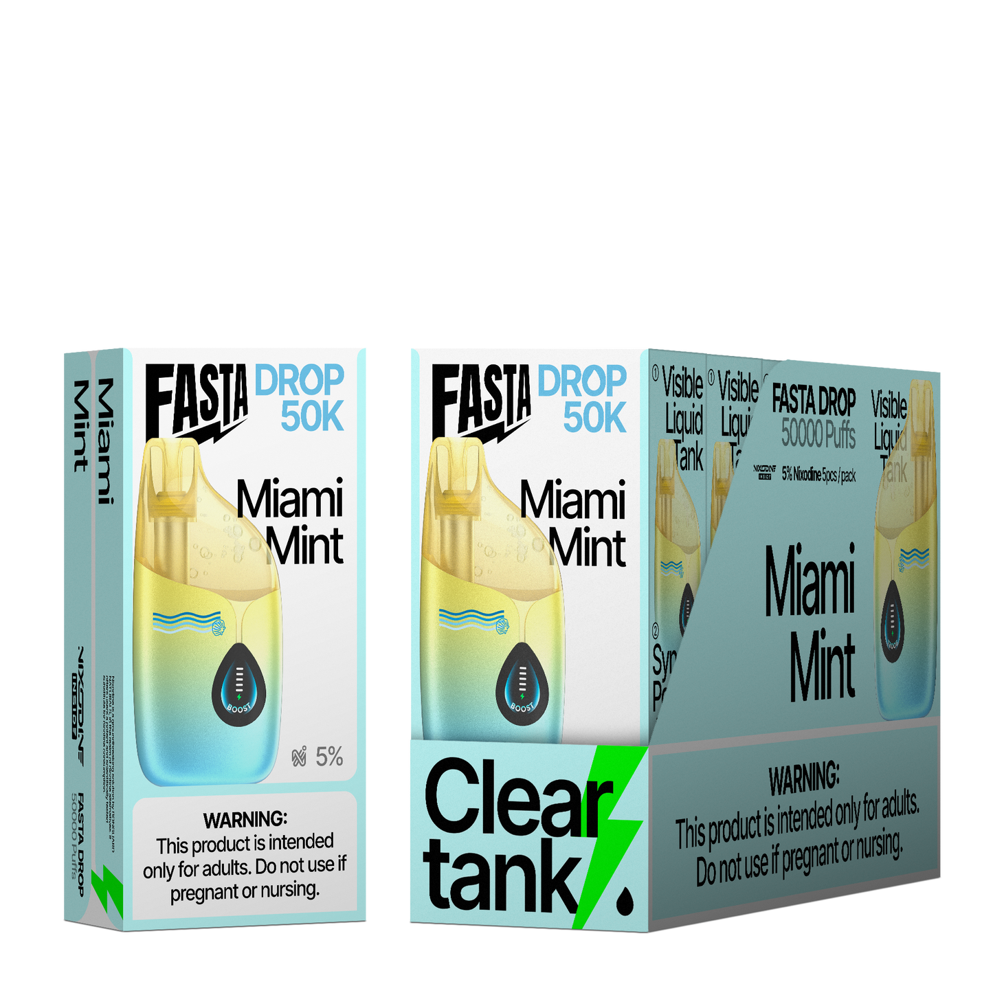 Fasta Drop 50K Disposable 25mL (5/pack)