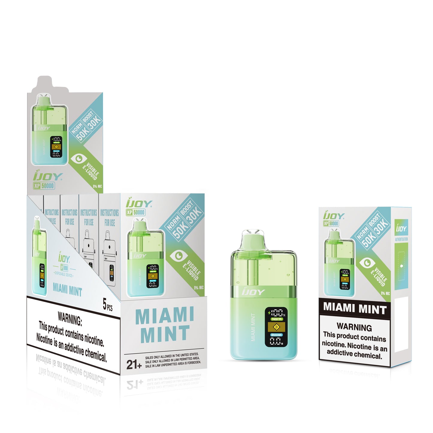 iJoy XP 50K Disposable 20mL (5/pack)