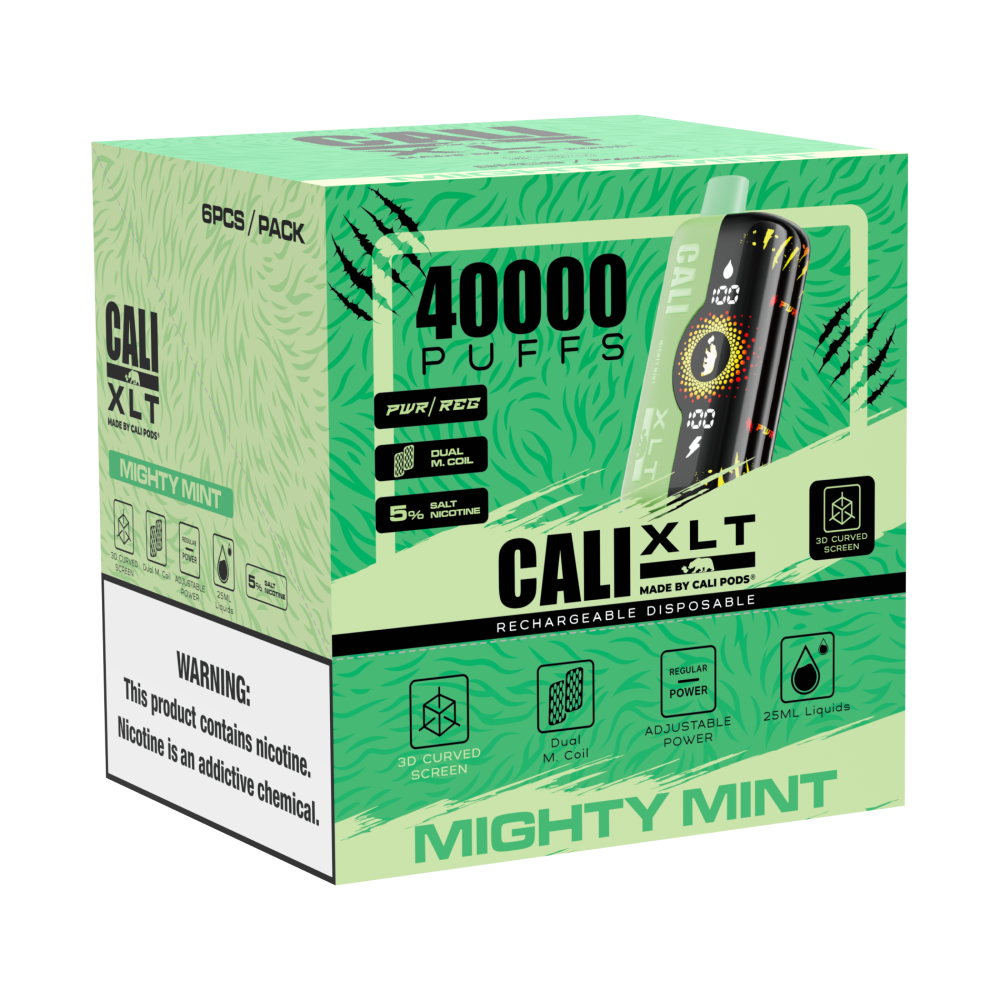 Cali XLT 40K Disposable 25mL (6/pack) [DROPSHIP]