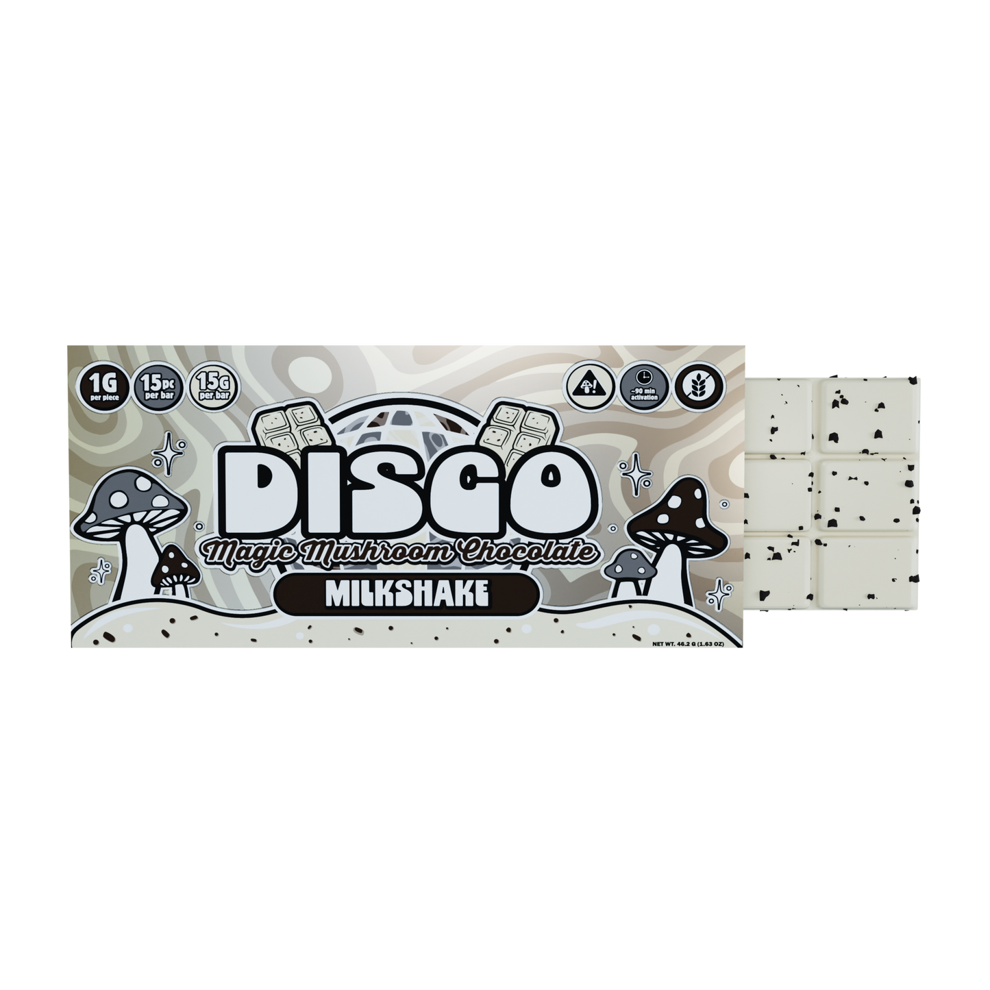 Disco by Chapo Extrax Magic Mushroom Chocolate Bars 15g (6/pack) [DROPSHIP]